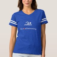 swimming fan tshirt #loveswimming