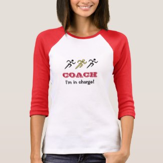 3/4 sleeve shirt for running coach with 