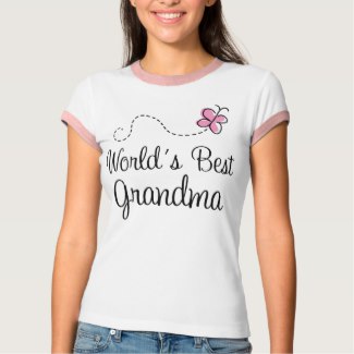 Picture world's best grandma tshirt